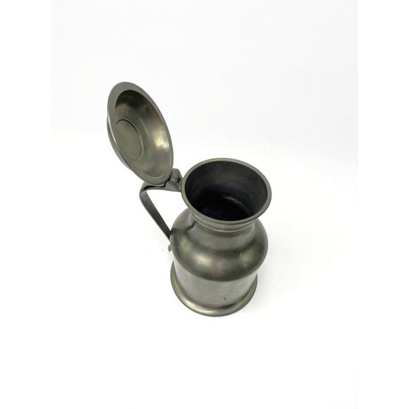 Vintage Milk Cream Canister With Flip Top Lid Made in England 8.5 x 5 - Picture 5 of 6